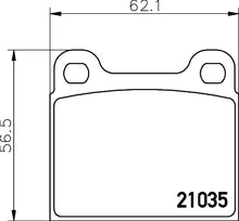 Cargar imagen en el visor de la galería, JUEGO PASTILLAS DE FRENO TRASERA
