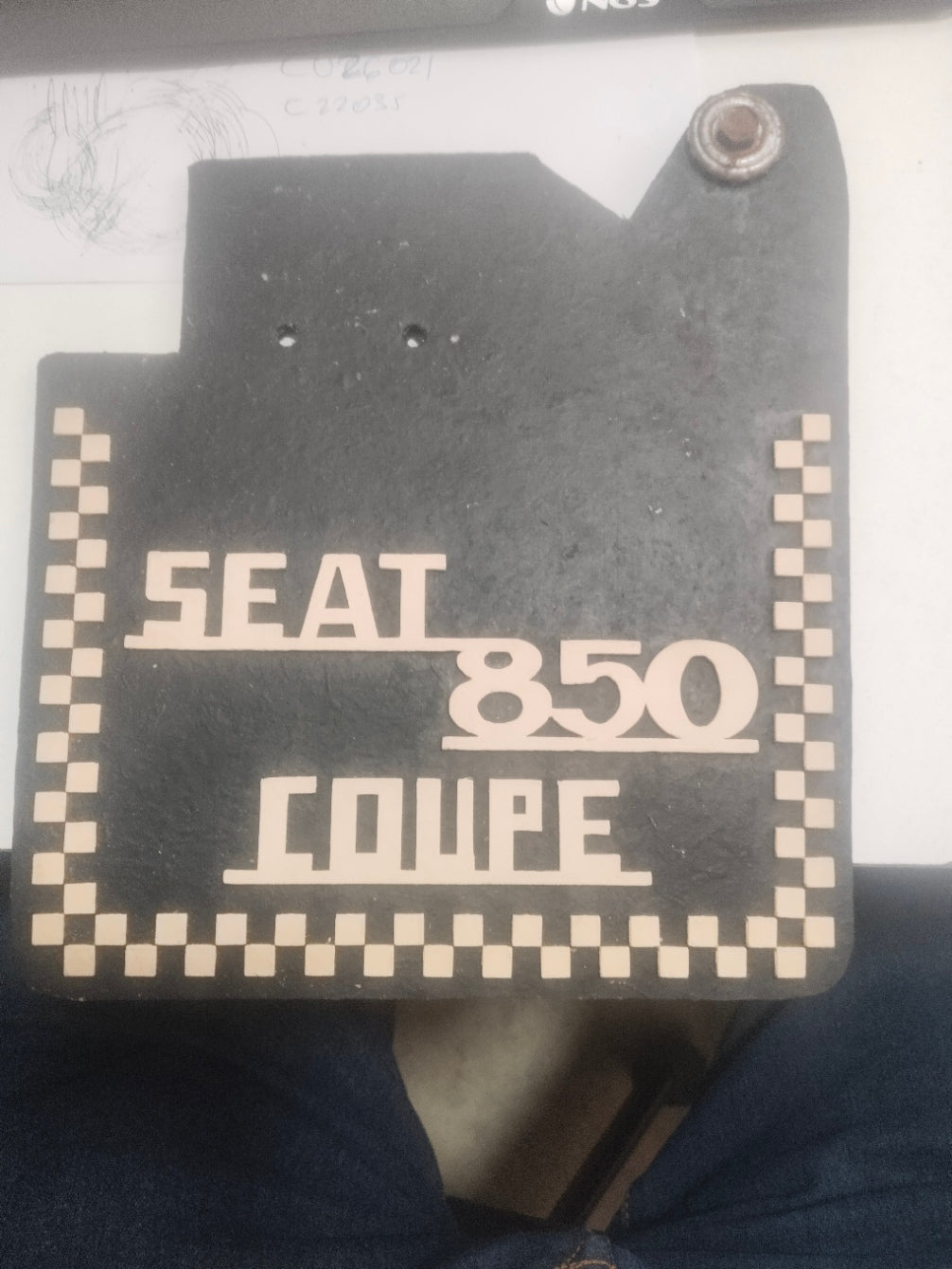 FALDILLA TRASERAS SEAT 850 COUPE