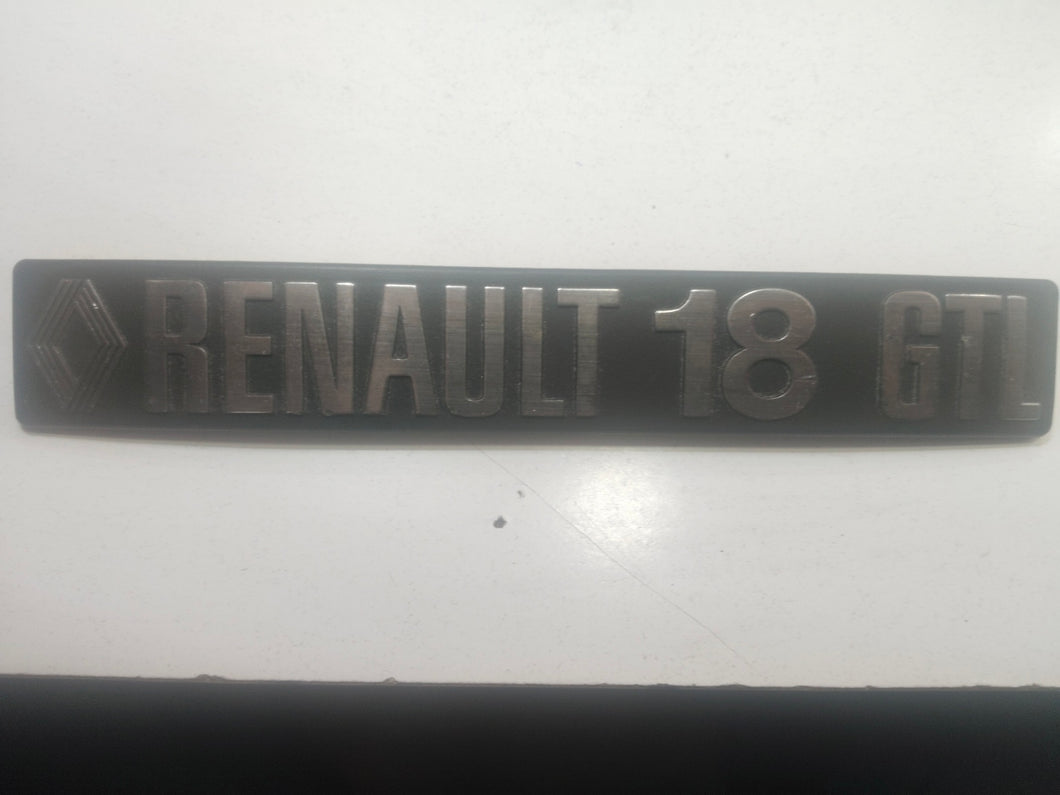 ANAGRAMA RENAAULT 18 GTL