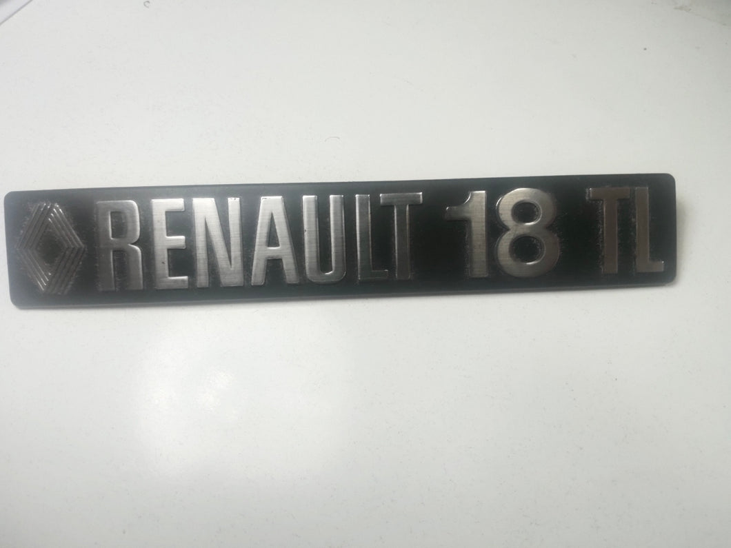 ANAGRAMA RENAULT 18 TL