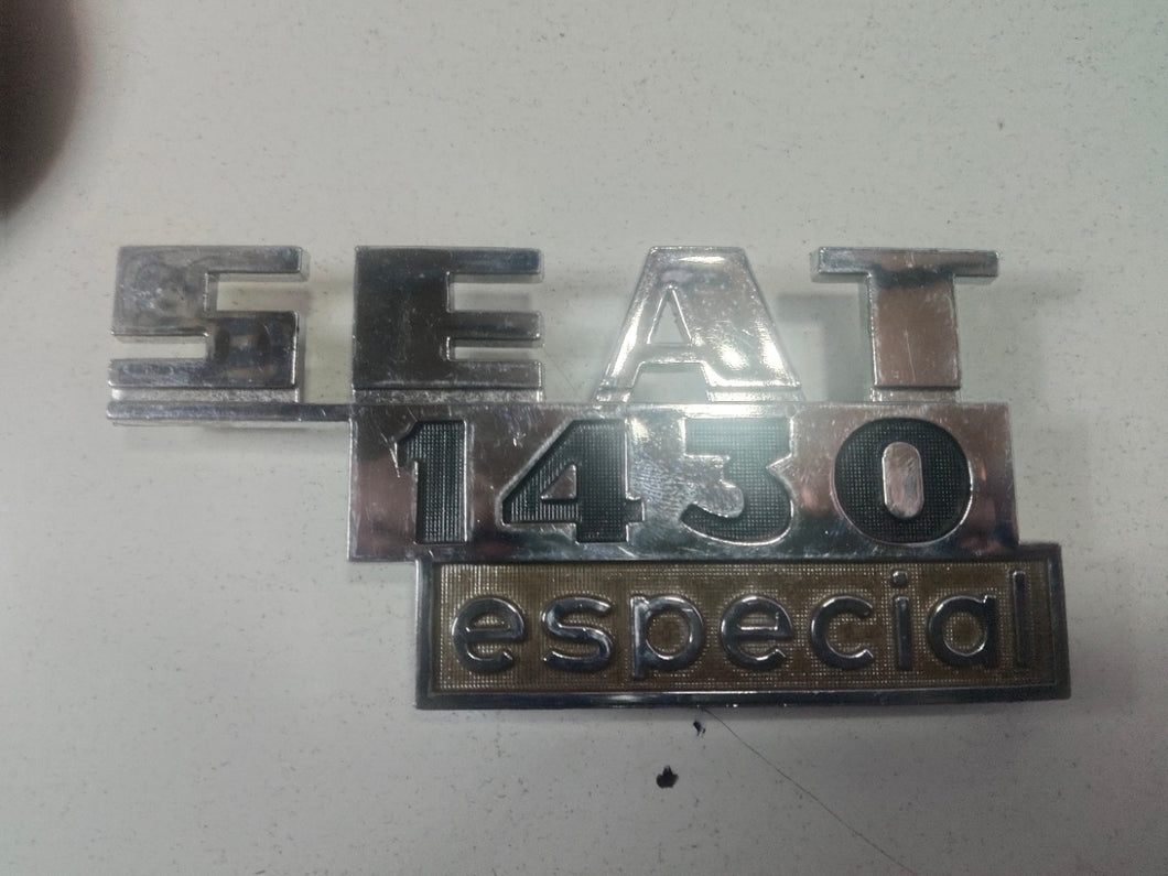 ANAGRAMA SEAT 1430 ESPECIAL